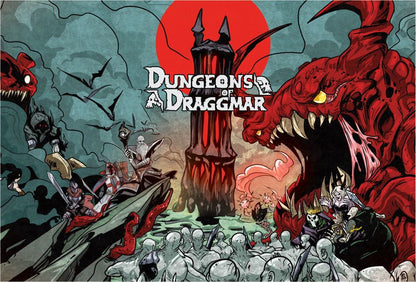 Dungeons of Draggmar + Stretch Goals+ KS Exclusives English with multilingual instructions
