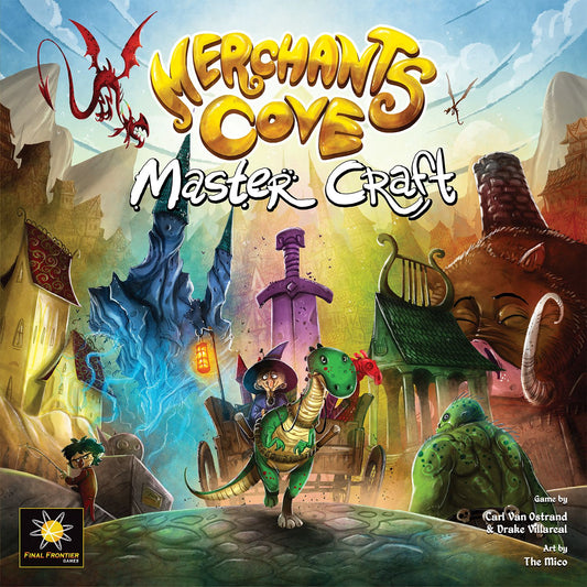 Merchants Cove: Master Craft Deluxe Edition englisch Kickstarterausgabe + Stretchgoals + KS Exclusives
