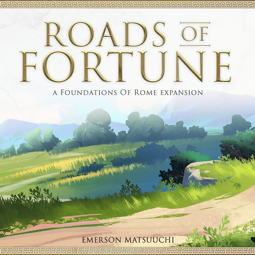 Foundations of Rome Roads of Fortune Expansion Kickstarter English + Stretchgoals