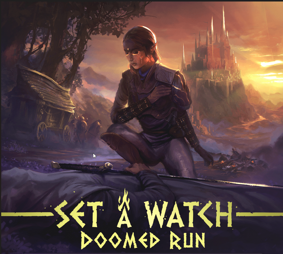 Set A Watch Doomed Run Erweiterung englisch Kickstarterausgabe + Stretch goals + Exclusives