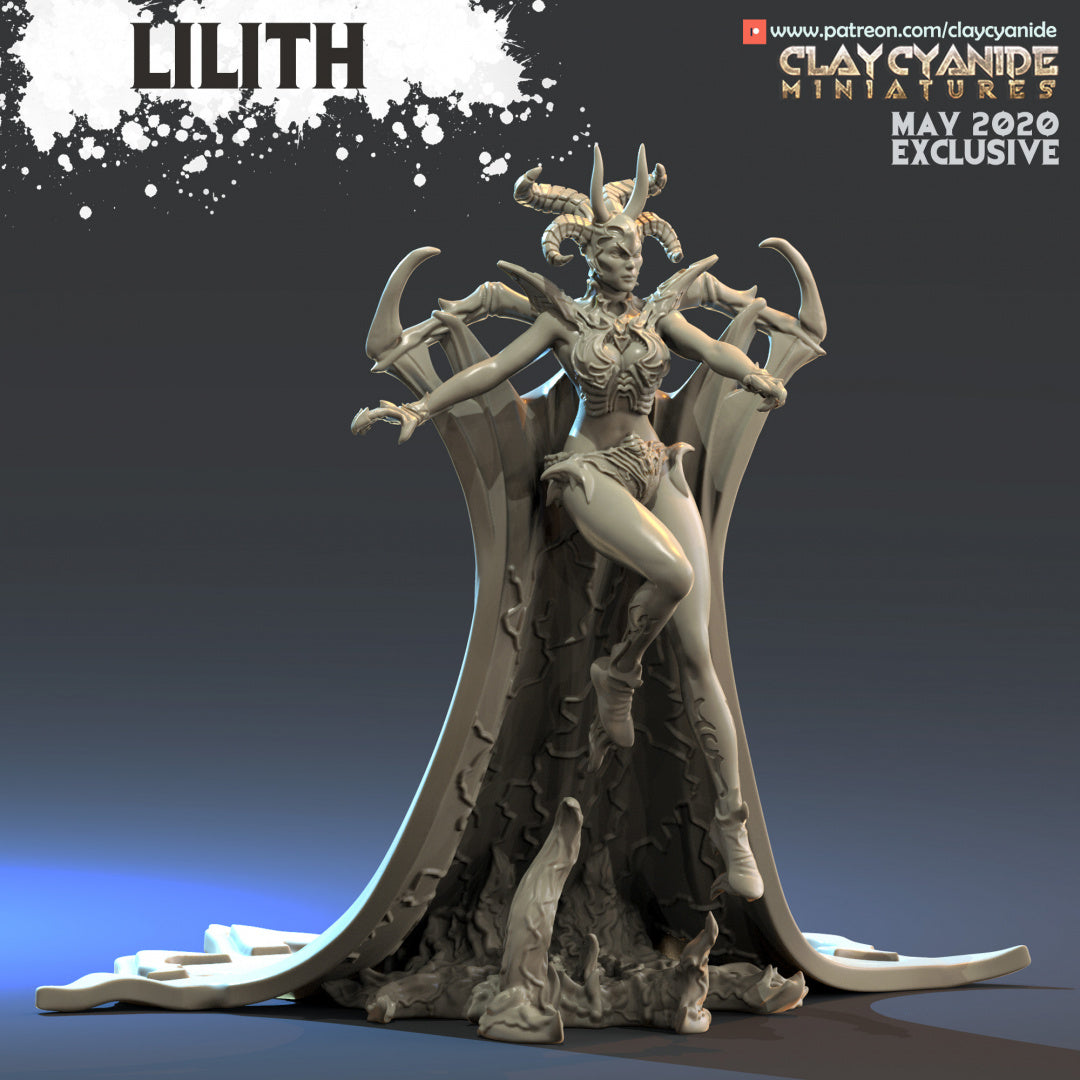 Lilith von Clay Cyanide Miniatures