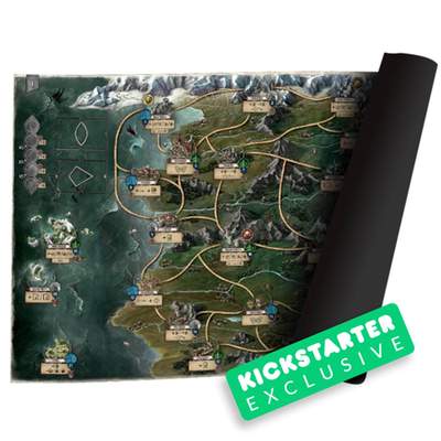 The Witcher: Old World Play Mat KS Exclusive English by Go On Board Reservation
