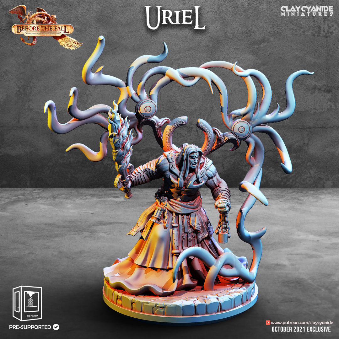 Uriel from the Angels - Before the Fall set by Clay Cyanide Miniatures