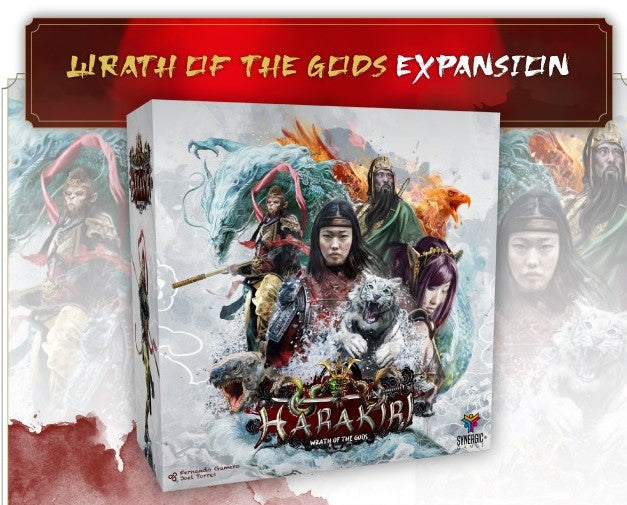 Harakiri: Blades of Honor Wrath of Gods Expansion English Kickstarter Edition Kickstarter Exclusives Synergic Games